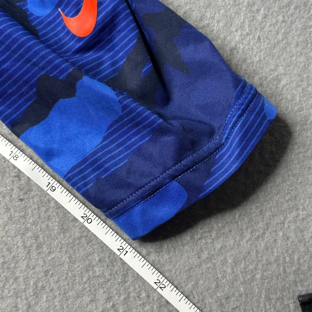 Nike Pro Compression Leggings Mens XL Blue Camo Navy 2 Pack 848863-455
